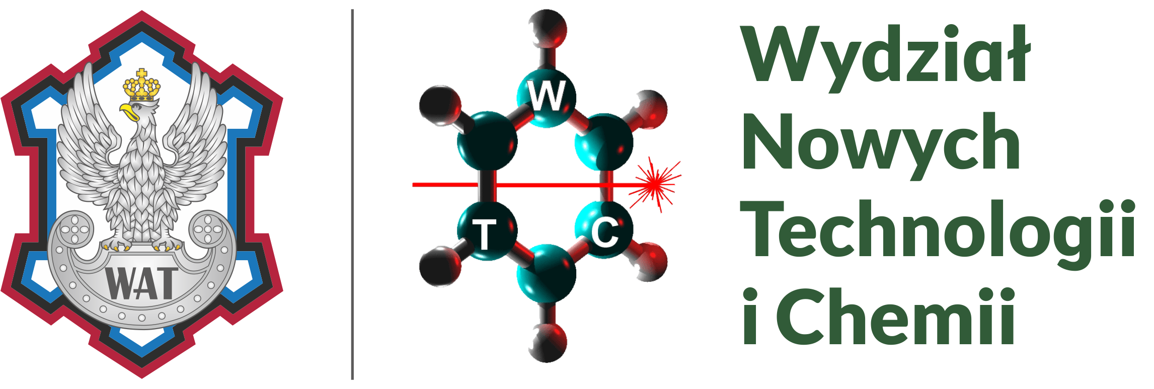 Logo Wydziału Nowych Technologii i Chemii